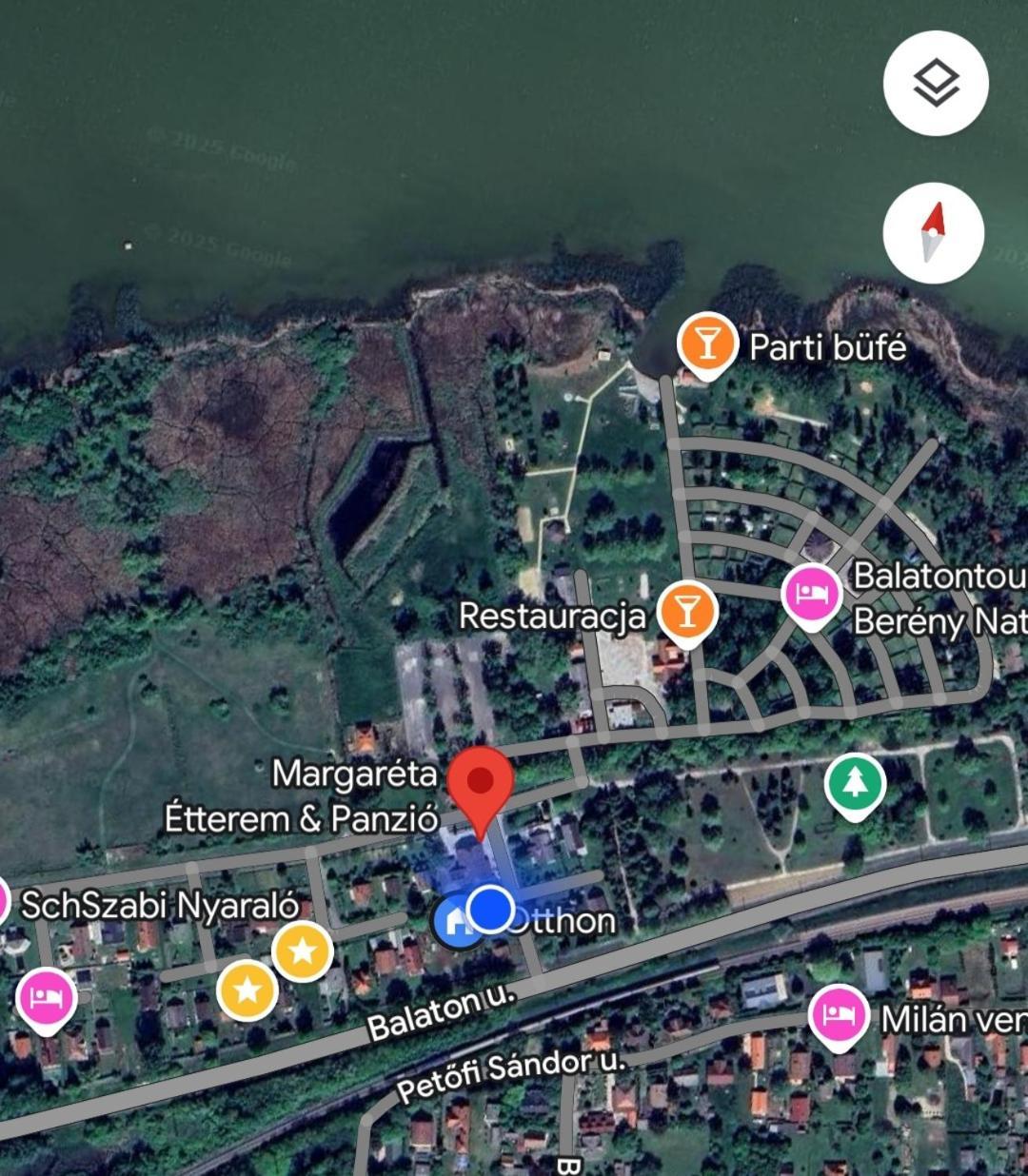Margareta Etterem Es Vendeghaz Gasthaus Balatonbereny Ngoại thất bức ảnh